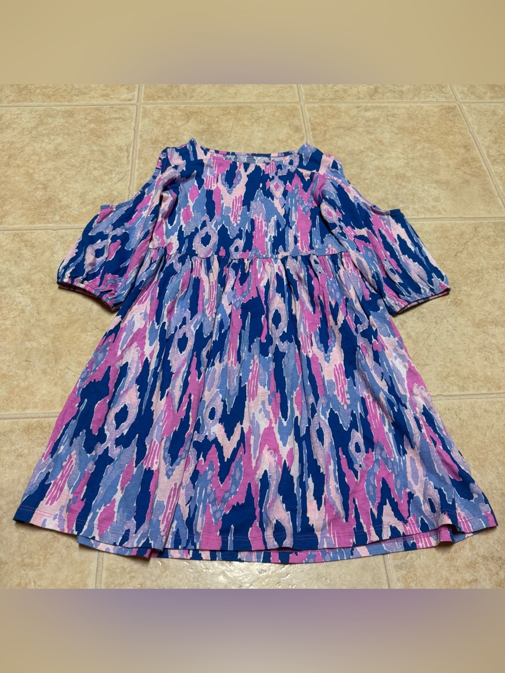 Lilly Pulitzer Mini Purple Dress Girls Size L 8/10